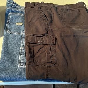 Wrangler set of 2 mens pants